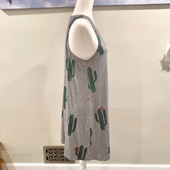 Soft Knit Cactus Tank Dress - Picture 7 of 10
